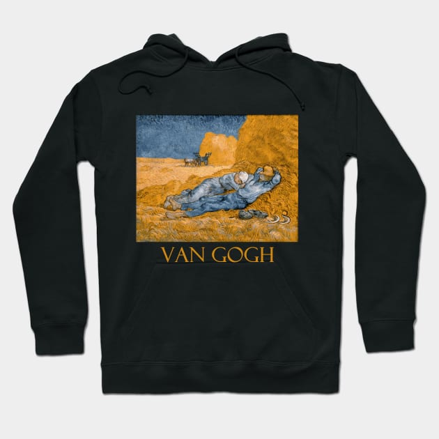 The Midday Rest by Vincent van Gogh Hoodie by Naves